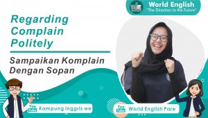 komplain dalam bahasa inggris