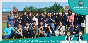 morning talk kampung inggris we