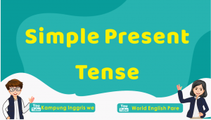 belajar simple present tense