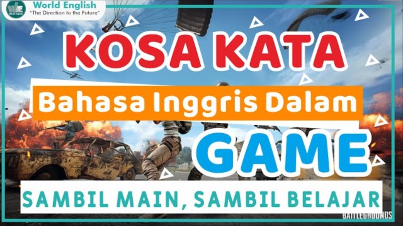 kosakata bahasa inggris dalam game