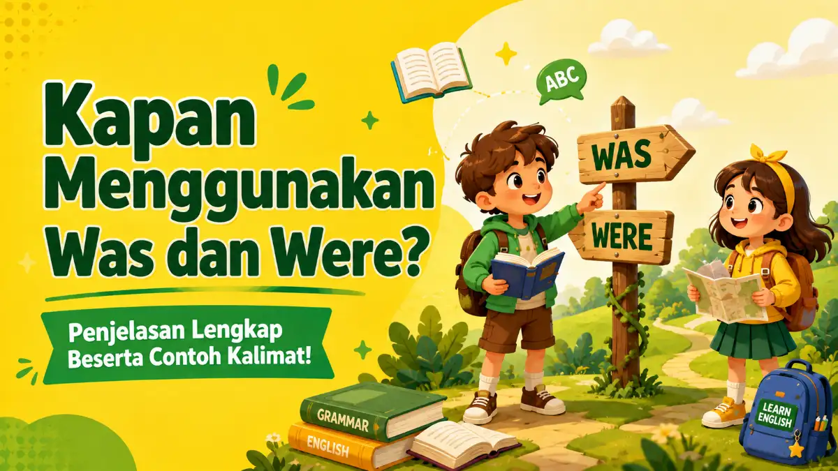 kapan menggunakan was dan were