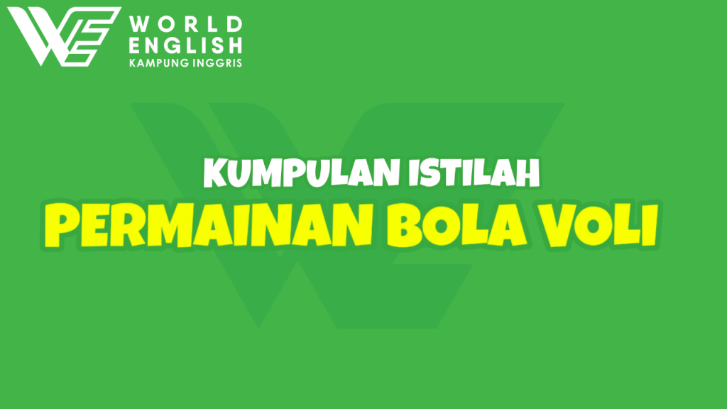 istilah permainan bola voli