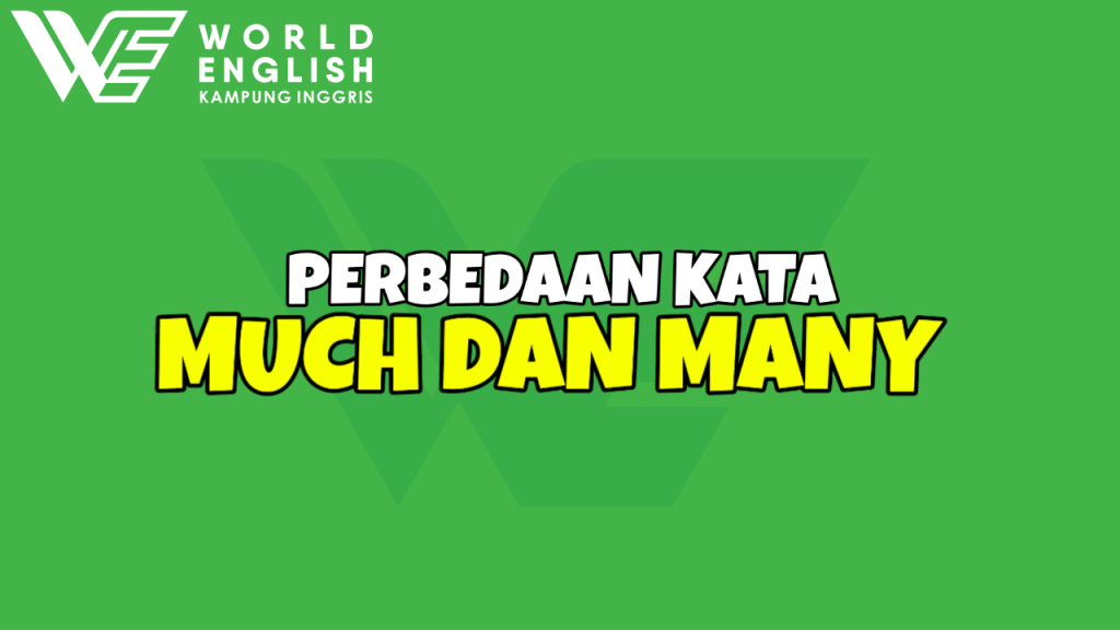 perbedaan much dan many