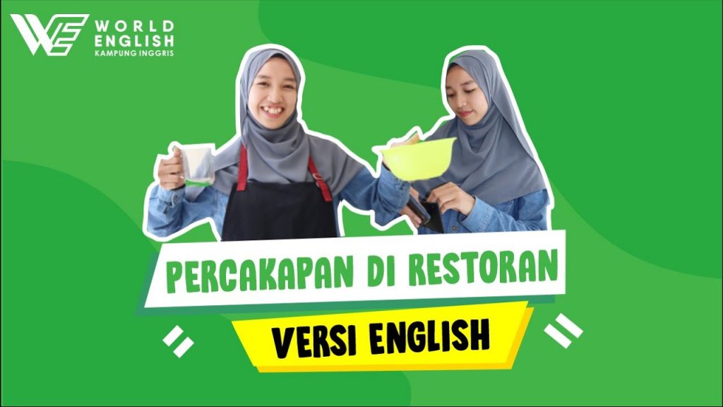 percakapan bahasa inggris di restoran