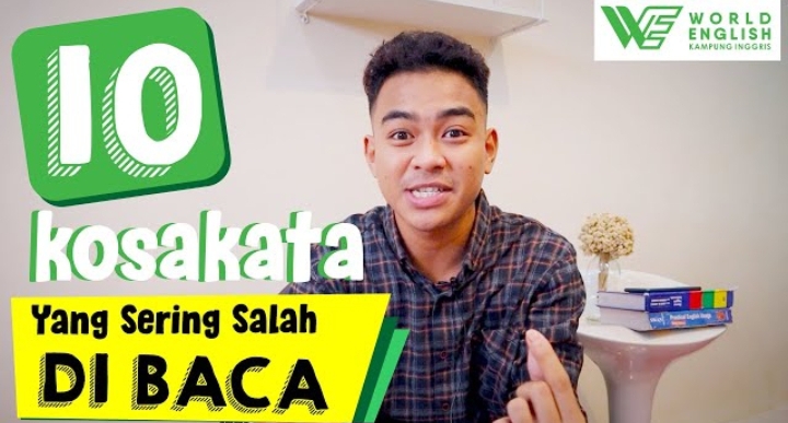kosakata sering salah baca