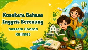 kosakata bahasa inggris berenang beserta contoh kalimat