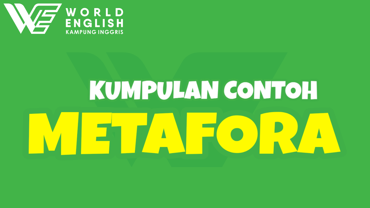 contoh metafora dalam bahasa inggris