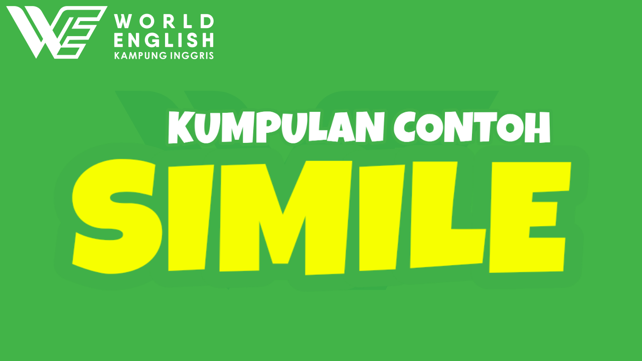 contoh simile bahasa inggris