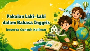 Pakaian Laki-Laki dalam Bahasa Inggris