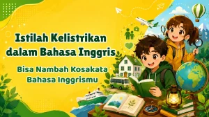istilah kelistrikan bahasa inggris