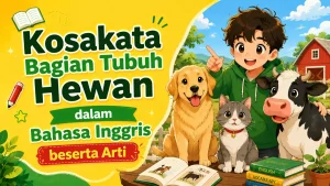 Bagian Tubuh Hewan dalam Bahasa Inggris