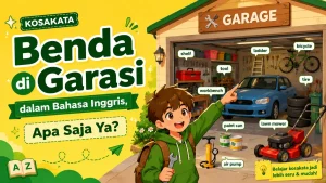 kosakata benda di garasi dalam bahasa inggris