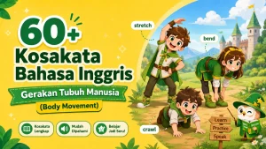 kosakata bahasa inggris gerakan tubuh body movement