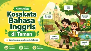 kosakata bahasa inggris di taman