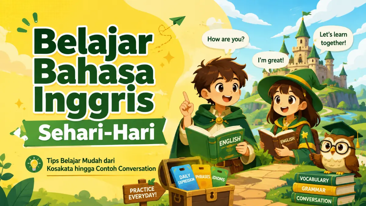 belajar bahasa inggris sehari-hari