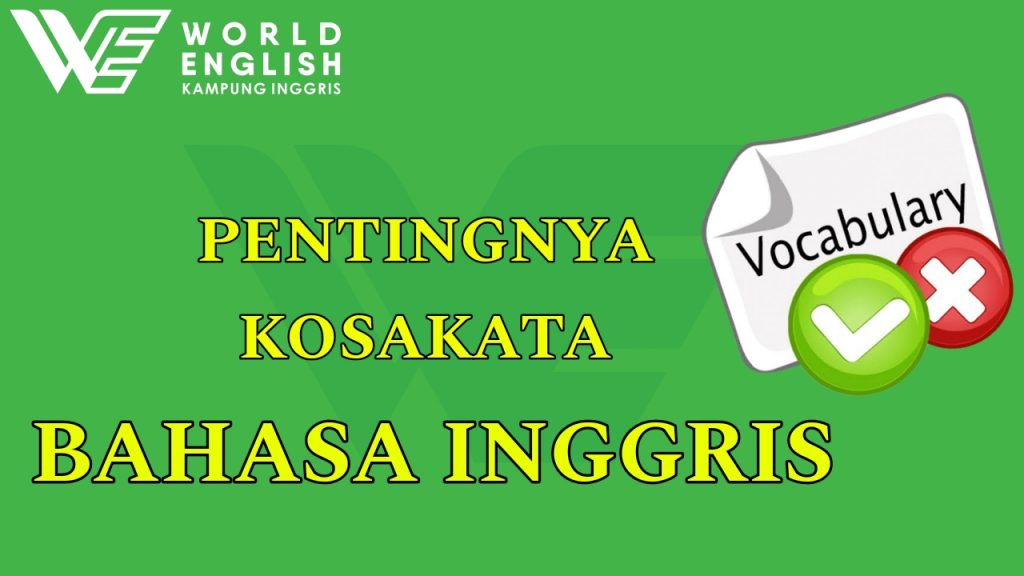 pengtingnya kosakata vocabulary