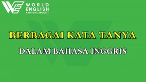 kata tanya dalam bahasa Inggris