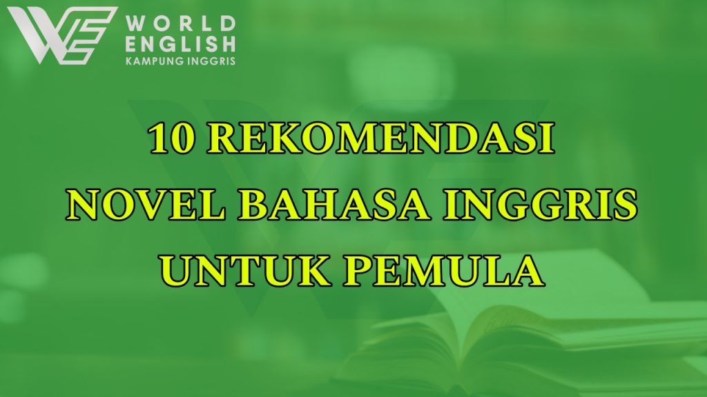 novel bahasa inggris untuk pemula