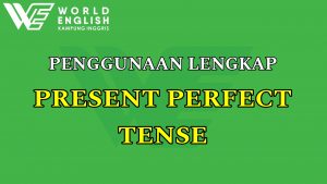 present perfect tense