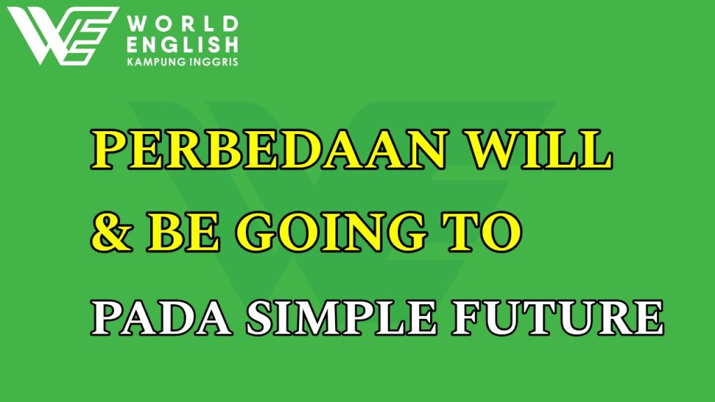 simple future will vs be going to