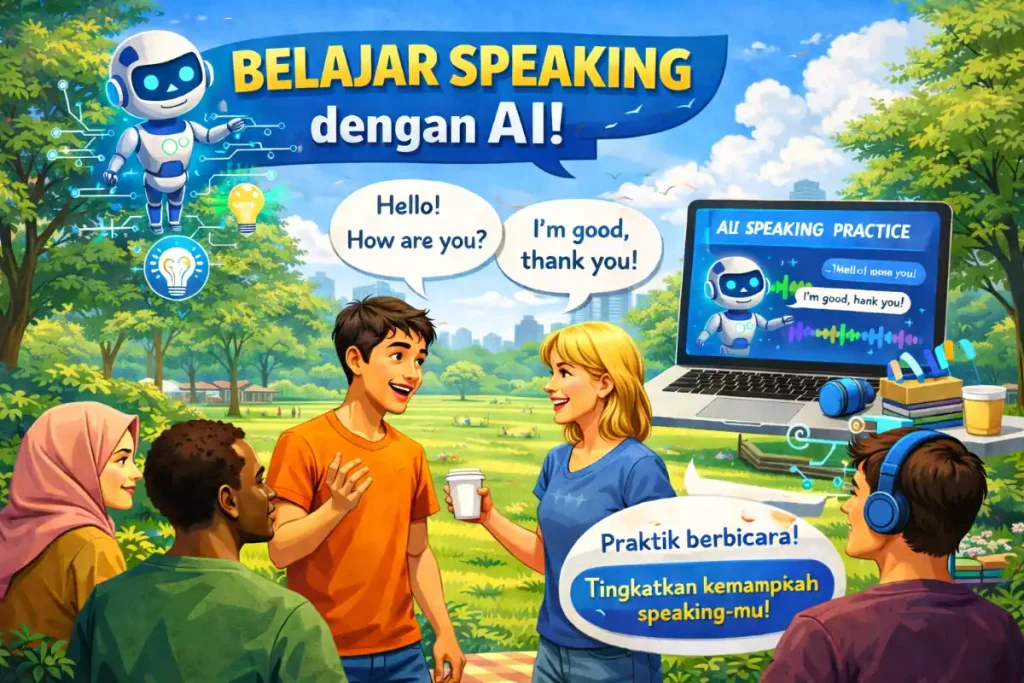ai untuk belajar speaking