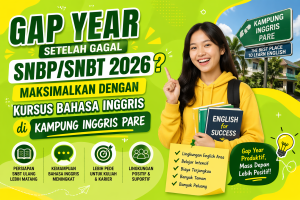 kursus bahasa inggris saat gap year