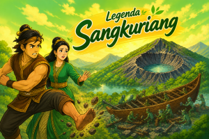 cerita sangkuriang dalam bahasa Inggris