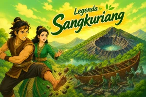 cerita sangkuriang dalam bahasa Inggris