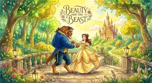narrative text beauty and the beast